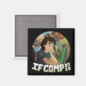 IFComp 2022 Magnet (Voorkant / Achterkant)