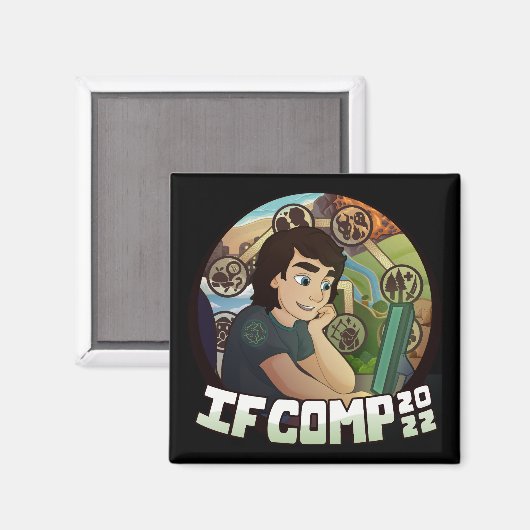 IFComp 2022 Magnet (Voorkant / Achterkant)
