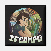 IFComp 2022 Magnet (Voorkant)