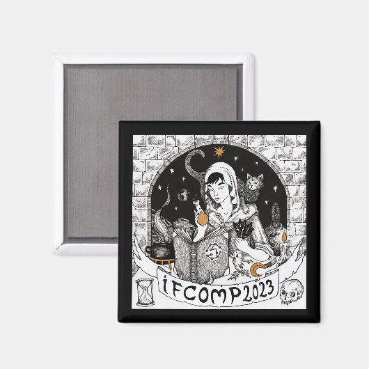 IFComp 2023 Magneet (Voorkant / Achterkant)