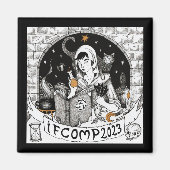 IFComp 2023 Magneet (Voorkant)