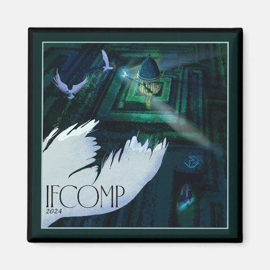 IFComp 2024 Magnet (Voorkant)