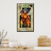 Ifdawn Deepdream Tarot Key 15 ~ The Devil Poster (Keuken)