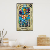 Ifdawn DeepDream Tarot Key 20 ~ Arrest Poster (Keuken)