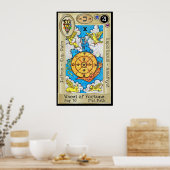 Ifdawn Deepdroom Tarot Key 10 ~ The Wheel Poster (Keuken)