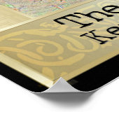 Ifdawn Deepdroom Tarot Key 12 ~ Hanged Man Poster (Hoek)