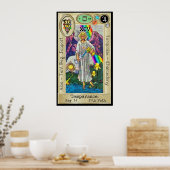 Ifdawn Deepdroom Tarot Key 14 ~ Temperance Poster (Keuken)
