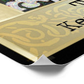 Ifdawn Deepdroom Tarot Key 16 ~ The Tower Poster (Hoek)