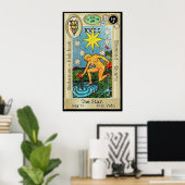 Ifdawn Deepdroom Tarot Key 17 ~ The Star Poster (Thuiskantoor)