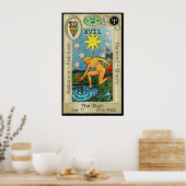 Ifdawn Deepdroom Tarot Key 17 ~ The Star Poster (Keuken)