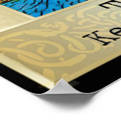 Ifdawn Deepdroom Tarot Key 18 ~ The Moon Poster (Hoek)