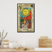 Ifdawn Deepdroom Tarot Key 19 ~ The Sun Poster (Keuken)