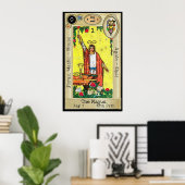 Ifdawn Deepdroom Tarot Key 1 ~ The Magus Poster (Thuiskantoor)