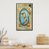 Ifdawn Deepdroom Tarot Key 21 ~ The World Poster (Keuken)