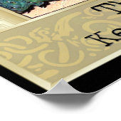 Ifdawn Deepdroom Tarot Key 9 ~ The Hermit Poster (Hoek)