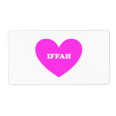 Iffah Etiket (Voorkant)