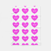 Iffah Fleece Deken (Voorkant)