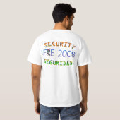 IFGE 2008-beveiliging T-shirt (Achterkant volledig)