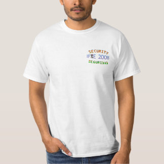 IFGE 2008-beveiliging T-shirt