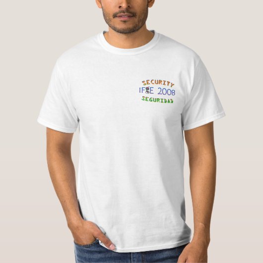 IFGE 2008-beveiliging T-shirt (Voorkant)