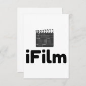 iFilm Bedankkaart (Voorkant / Achterkant)