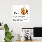 IFish adverteren Poster (Thuiskantoor)