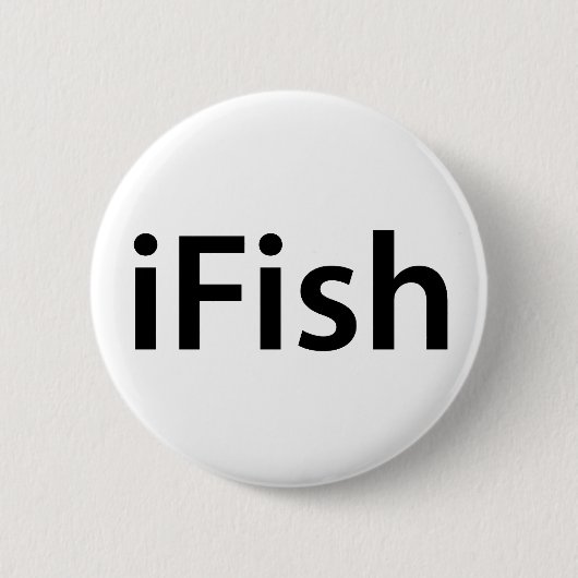 iFish-toets Ronde Button 5,7 Cm (Voorkant)
