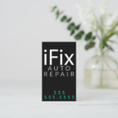 iFix. AUTO Repair COMPUTER Repair  Visitekaartje (Staand voorkant)