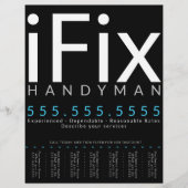 iFix. Klusbedrijf Aanpasbaar Flyer (Voorkant)