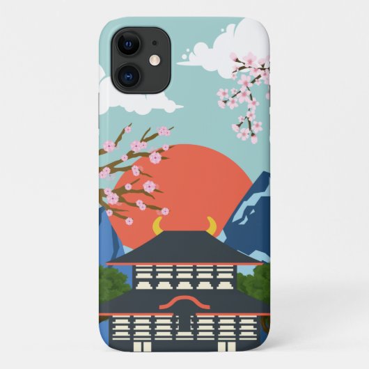 Ifoondraagtas met japan-vibe-ontwerp Case-Mate iPhone case (Achterkant)