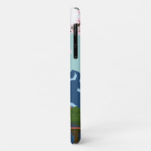 Ifoondraagtas met japan-vibe-ontwerp Case-Mate iPhone case (Achterkant/links)