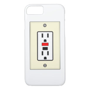 Ifoondraagtas voor elektrische uitgang 	iPhone 8/7 hoesje