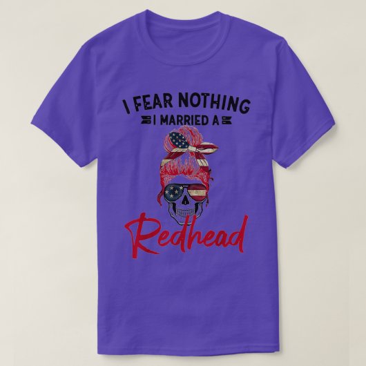 IFoorNietsIMarriedARedheadFunnyRedheadGift T-shirt (Design voorkant)