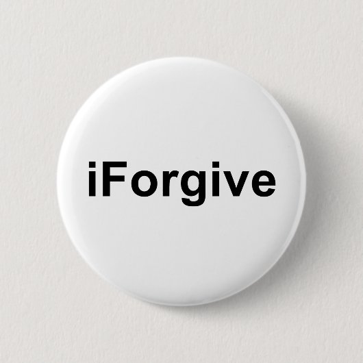 iForgave Ronde Button 5,7 Cm (Voorkant)