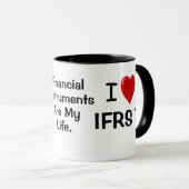 IFRS 7 en 9 Financiële instrumenten Quote Mok (Voorkant rechts)