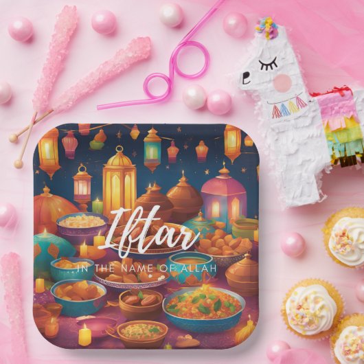 IFTAR Bord voor wegwerppapier (Feest)