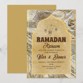 Iftar diner uitnodiging Ramadan kareem 2025