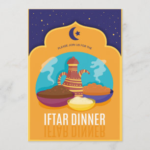 Iftar-dinerfeest Kaart