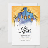 Iftar Dinner Invitation Kaart (Voorkant)