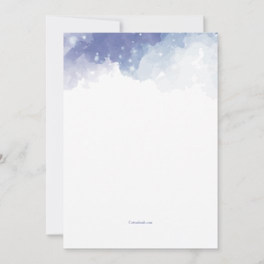 Iftar Dinner Invitation Kaart (Achterkant)