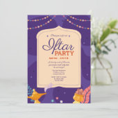 Iftar Feest Kaart (Staand voorkant)
