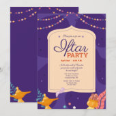 Iftar Feest Kaart (Voorkant / Achterkant)