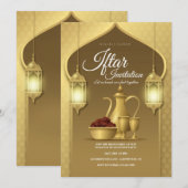 Iftar Invitation Kaart (Voorkant / Achterkant)