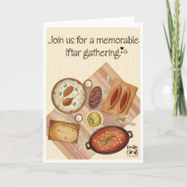 Iftar Invite - Dinner Table Kaart