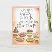 Iftar Invite - Nice Meal Kaart (Voorkant)