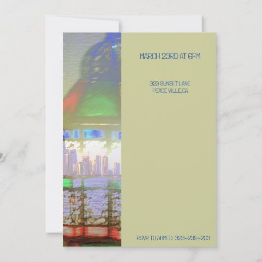 Iftar Kaart (Achterkant)