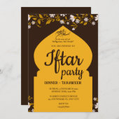 IFTAR PARTY uitnodiging (Voorkant / Achterkant)