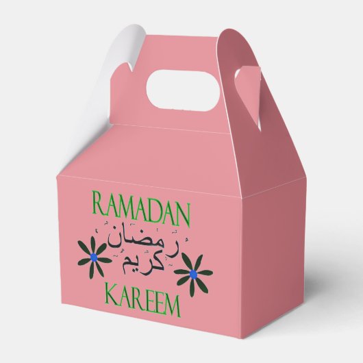 Iftar Ramadan kareem Bedankdoosjes (Voorkant Zijde)