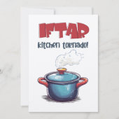Iftar Ramadan Keuken Tornado- Menging Magie & Troe Kaart (Voorkant)