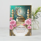 Iftar uitnodiging | Mooie iftar (Staand voorkant)